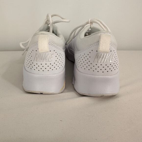 Nike Air Max Women's Thea Triple White Sneakers Size 9.5 - Picture 5 of 11